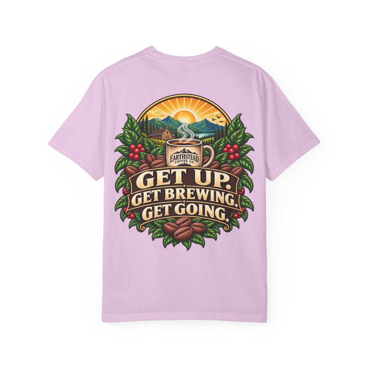Get Up. Get Brewing. Get Going.